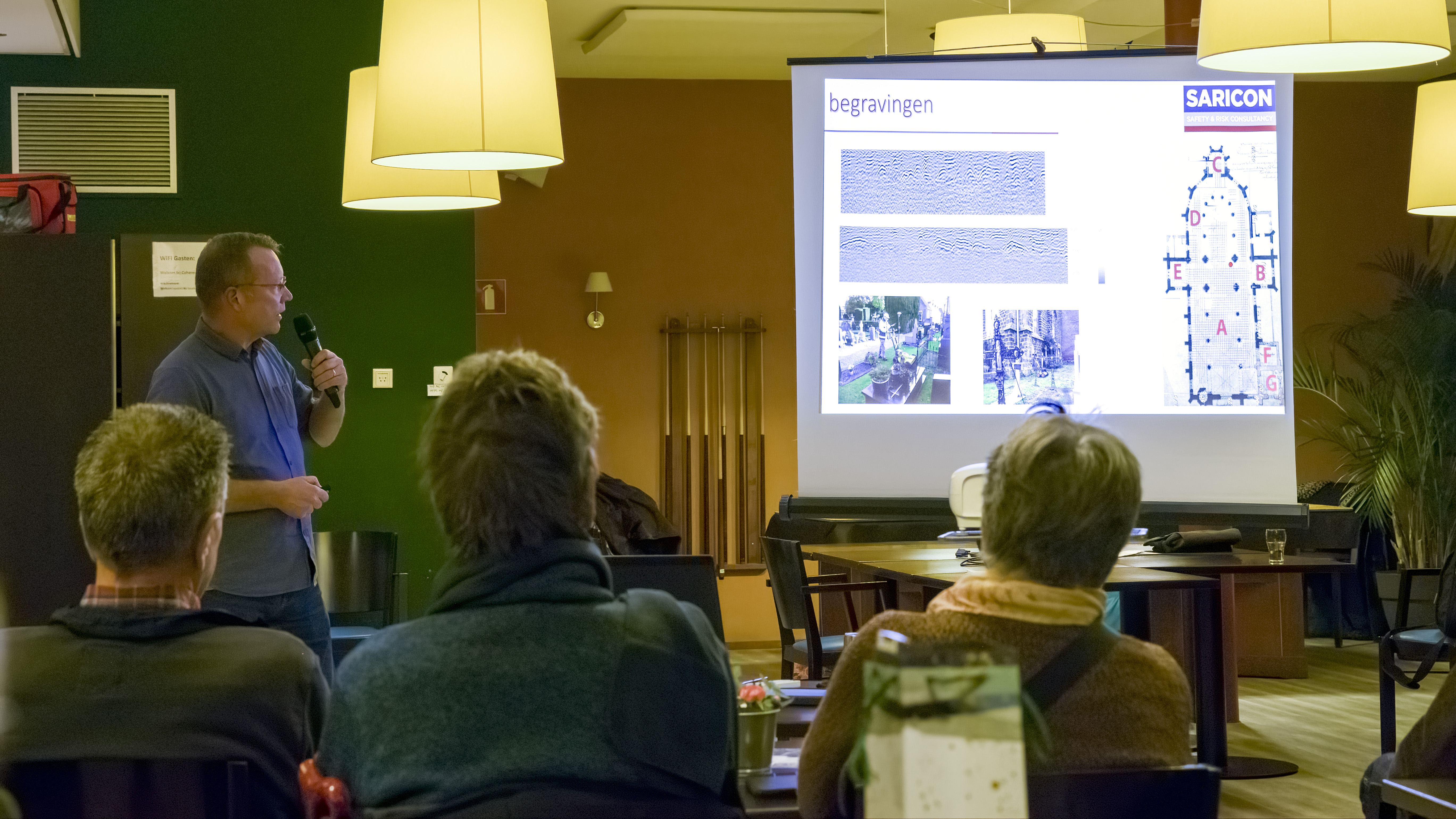 Lezing Ferry van den Oever Saricon over grondradaronderzoek